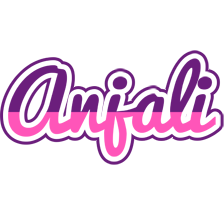 Anjali cheerful logo