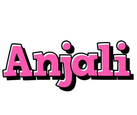 Anjali girlish logo