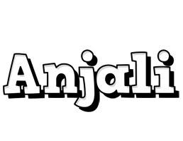 Anjali snowing logo