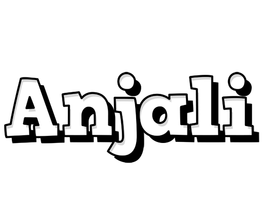 Anjali snowing logo