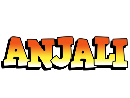 Anjali sunset logo
