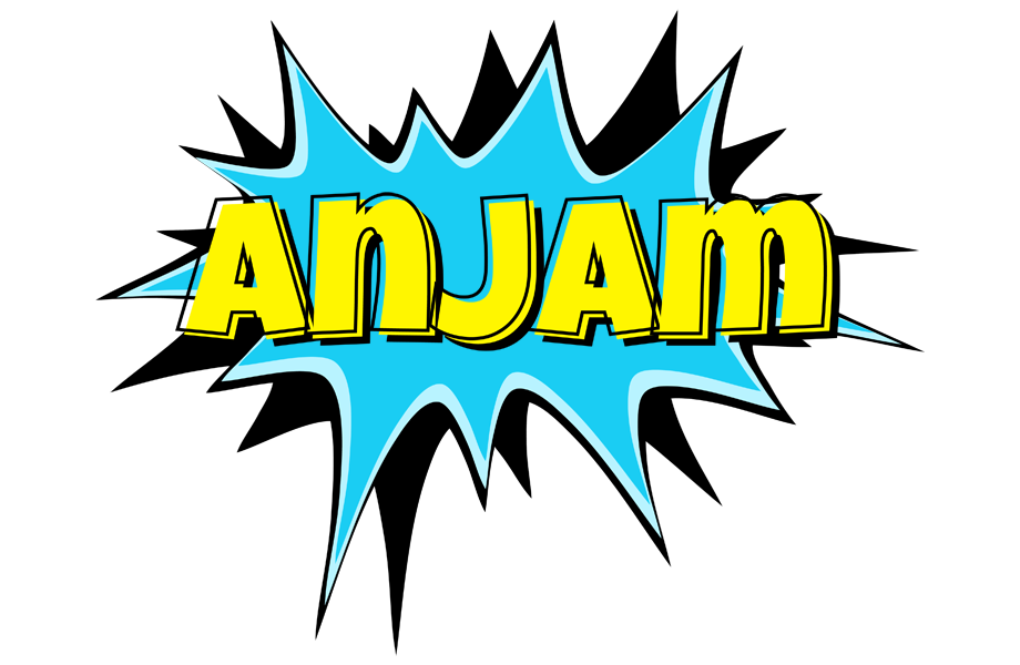 Anjam amazing logo