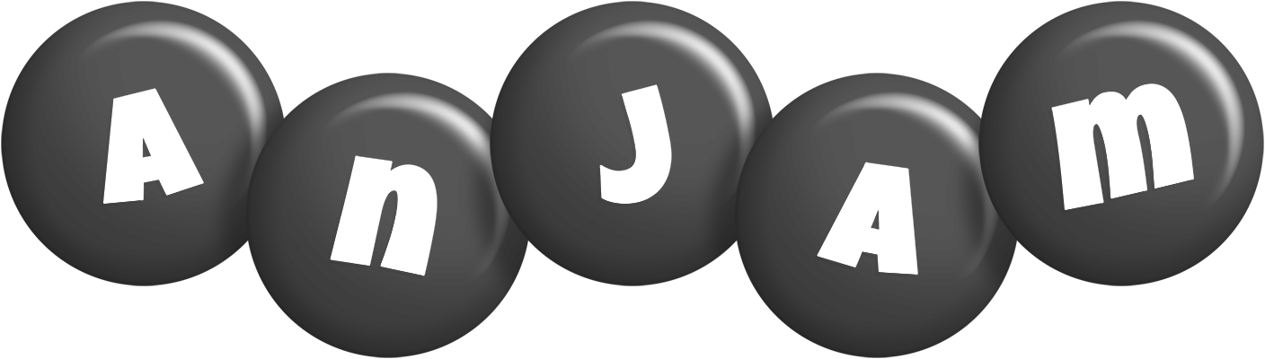 Anjam candy-black logo