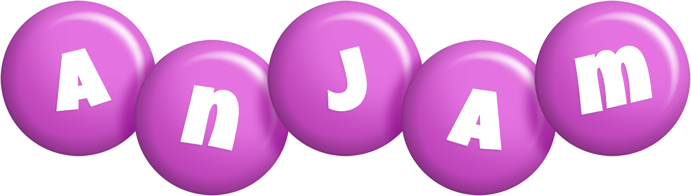 Anjam candy-purple logo