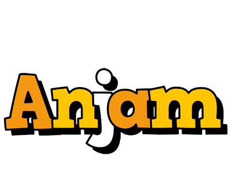 Anjam cartoon logo