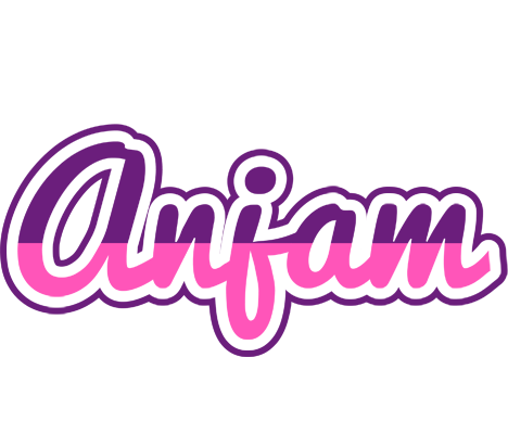 Anjam cheerful logo