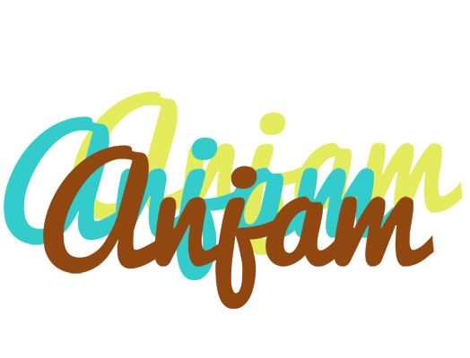 Anjam cupcake logo