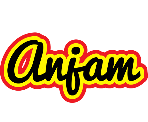 Anjam flaming logo