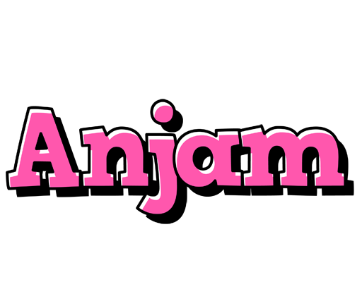 Anjam girlish logo
