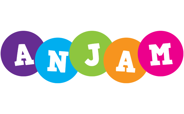 Anjam happy logo