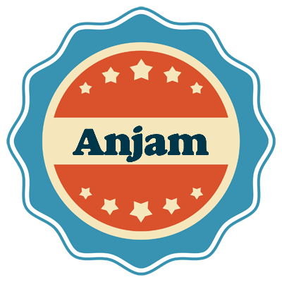 Anjam labels logo