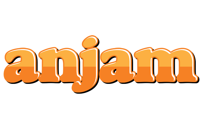 Anjam orange logo