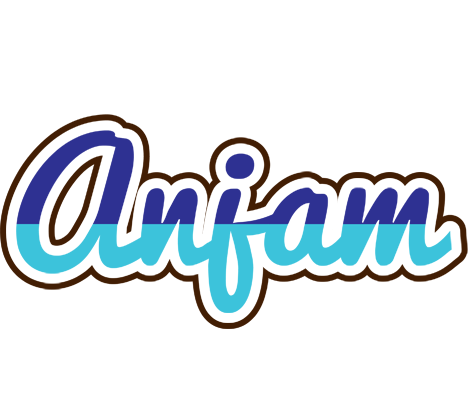 Anjam raining logo