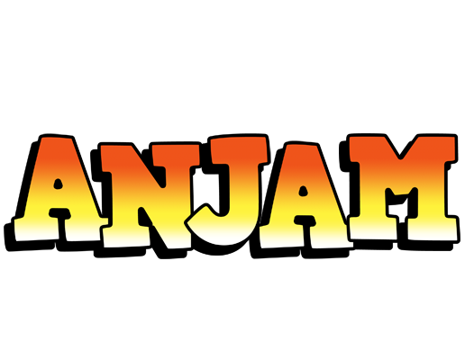 Anjam sunset logo
