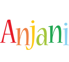 Anjani birthday logo