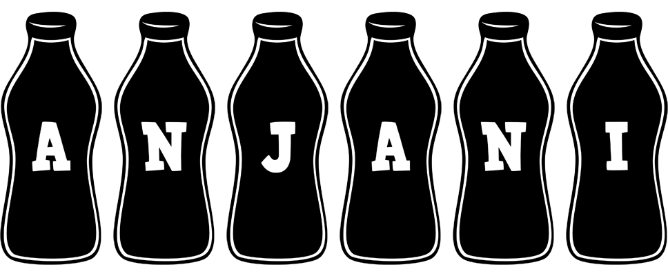 Anjani bottle logo