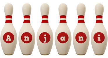 Anjani bowling-pin logo