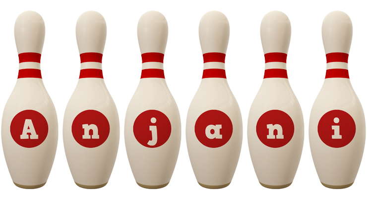 Anjani bowling-pin logo