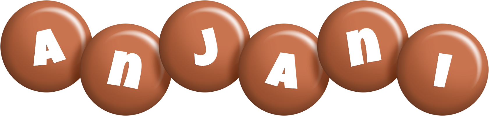Anjani candy-brown logo