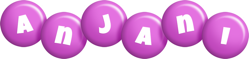 Anjani candy-purple logo