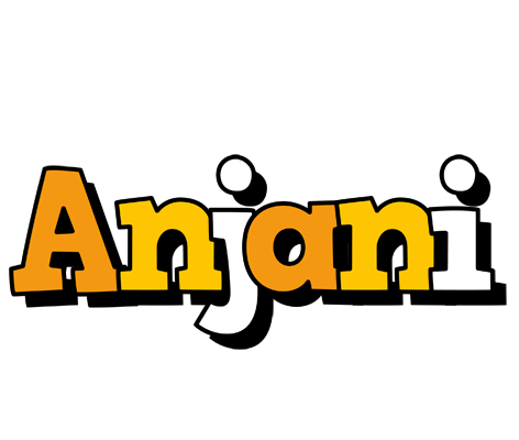 Anjani cartoon logo