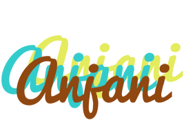 Anjani cupcake logo