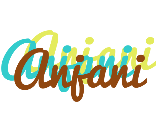 Anjani cupcake logo