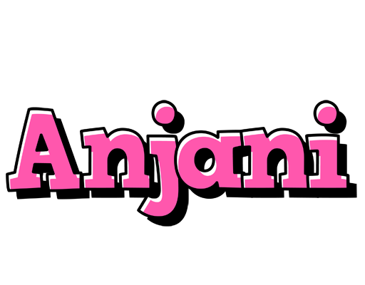 Anjani girlish logo