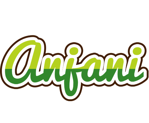 Anjani golfing logo