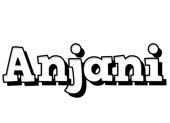 Anjani snowing logo