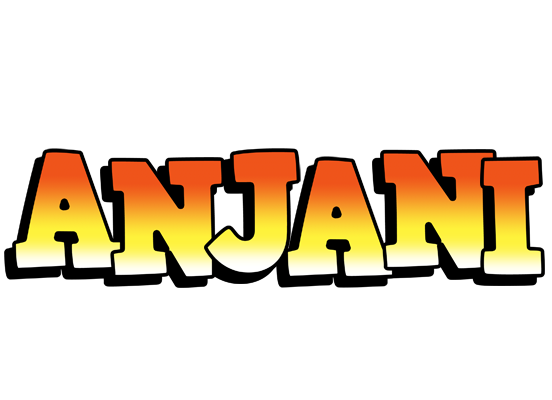 Anjani sunset logo