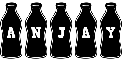 Anjay bottle logo