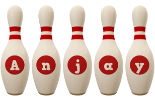 Anjay bowling-pin logo