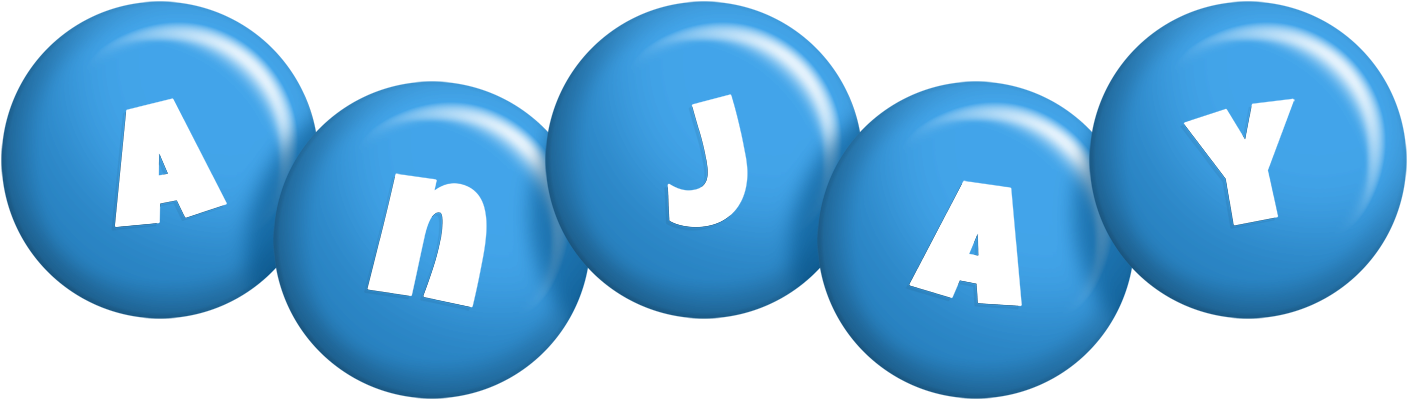 Anjay candy-blue logo