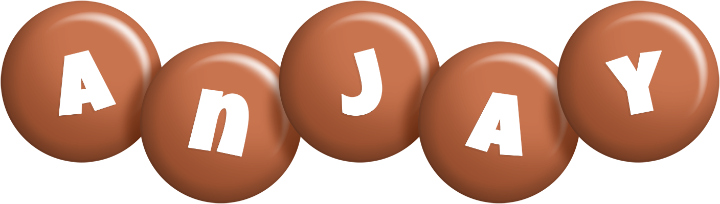 Anjay candy-brown logo
