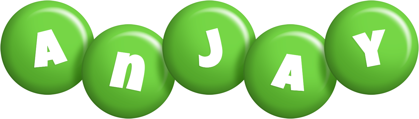 Anjay candy-green logo
