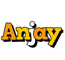 Anjay cartoon logo