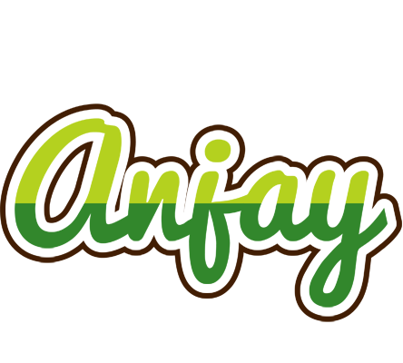 Anjay golfing logo