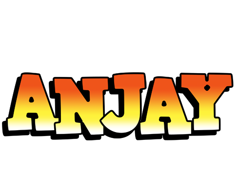 Anjay sunset logo