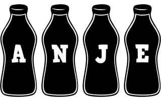 Anje bottle logo