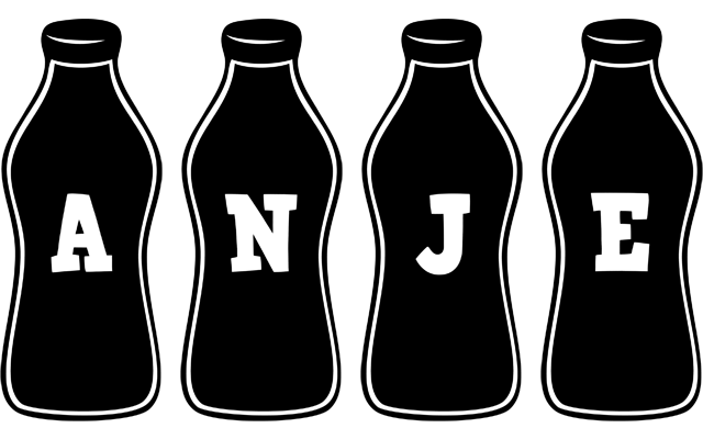 Anje bottle logo