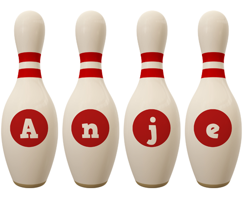 Anje bowling-pin logo