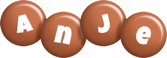 Anje candy-brown logo
