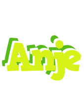 Anje citrus logo