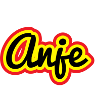 Anje flaming logo