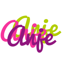 Anje flowers logo