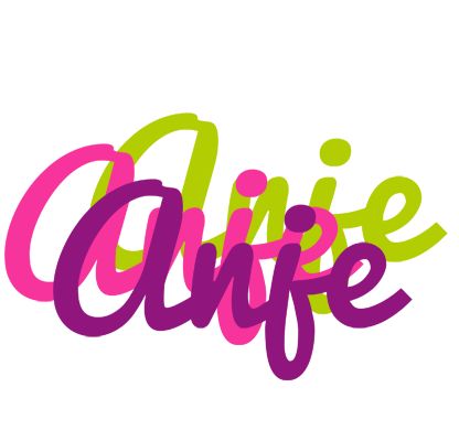 Anje flowers logo
