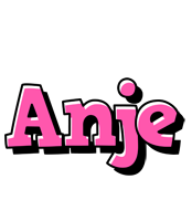 Anje girlish logo