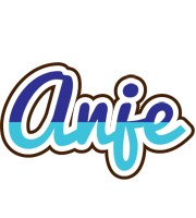 Anje raining logo
