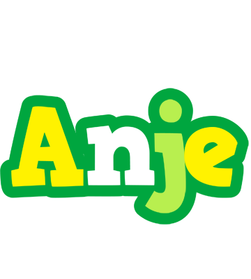 Anje soccer logo